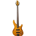 Yamaha TRBX604FMMA 4-String Flame Maple Matt Amber