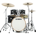 Yamaha TMP2F4 LCS 4 Pc. Tour Custom Drumset, Licorice Black