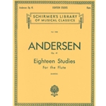 Andersen Op. 41 Eighteen Studies for Flute