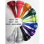 Kelly Lexan 51D Large Shank Trombone Mouthpieces