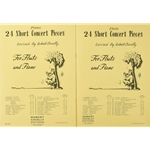 24 Short Concert Pieces for Flute and Piano(complete)