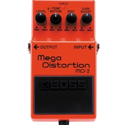 Boss MD-2 Mega Distortion Pedal