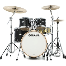 Yamaha TMP2F4 LCS 4 Pc. Tour Custom Drumset, Licorice Black