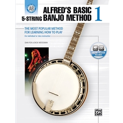 Alfred's Basic Banjo Method, Bk 1, w/CD