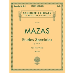 Mazas, Etudes Speciales, Bk 1