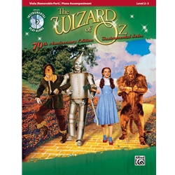 Wizard of Oz Solos for Viola (w/CD)