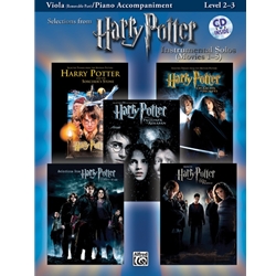 Harry Potter Instrumental Solos for Viola (w/CD)