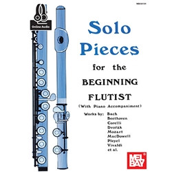 Solo Pieces for the Beginning Flutist w/ online audio