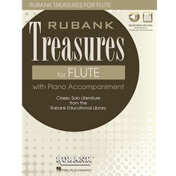 Treasures for Flute w/ Online Audio (stream or download)