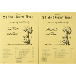 24 Short Concert Pieces for Flute and Piano(complete)