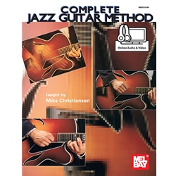 Complete Jazz Guitar Method (Book + Online Audio/Video)