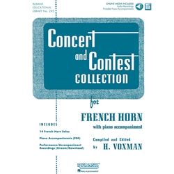 F Horn Concert & Contest Collection w/Online Media