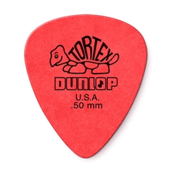 Dunlop 418P.50 Tortex Standard .50mm 12/Pack