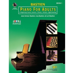 Bastien Piano for Adults: Bk 1 w/ CD