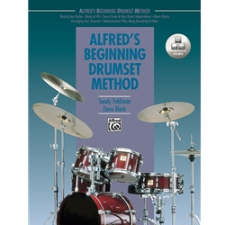 Alfred's Beginning Drumset Method w/CD