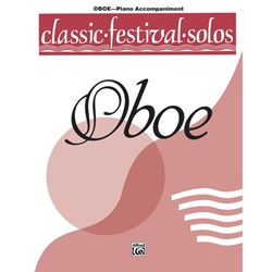 Classic Festival Solos Piano Accomp. OBOE Vol 1